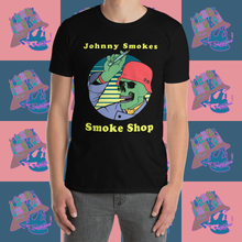 Load image into Gallery viewer, Johnny Smokes Tee- Black